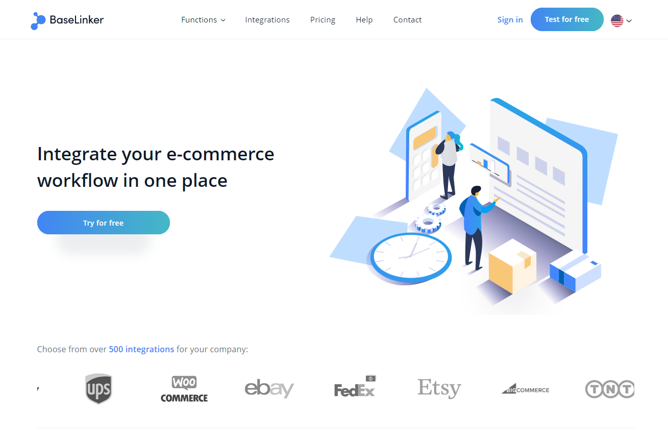 eCommerce Connectors - Baselinker, eBridge Connections