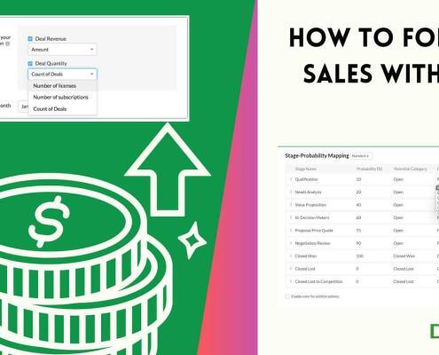 How to forecast sales with Zoho CRM, Zoho CRMPlus