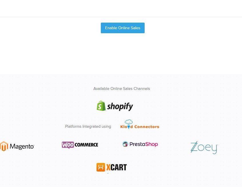 Zoho Inventory shopping carts