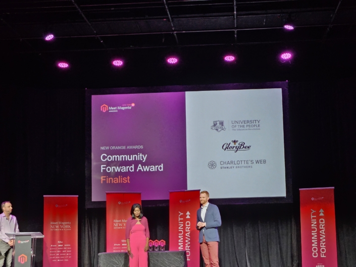 Community Forward Award Finalist - Meet Magento NY 2023