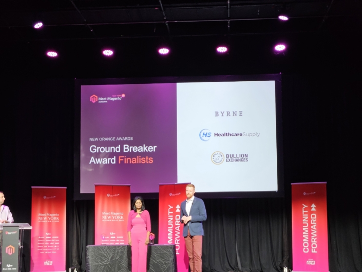 Ground Breaker Award - Meet Magento NY 2023