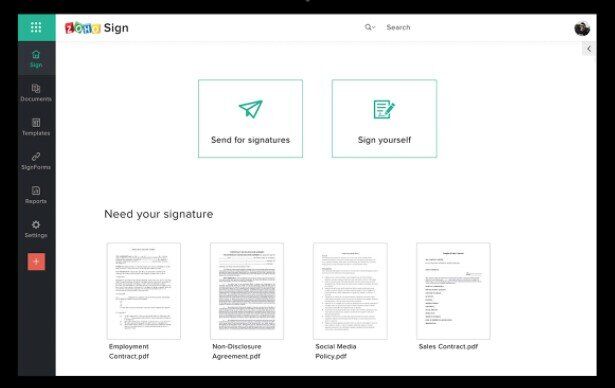 Zoho Sign
