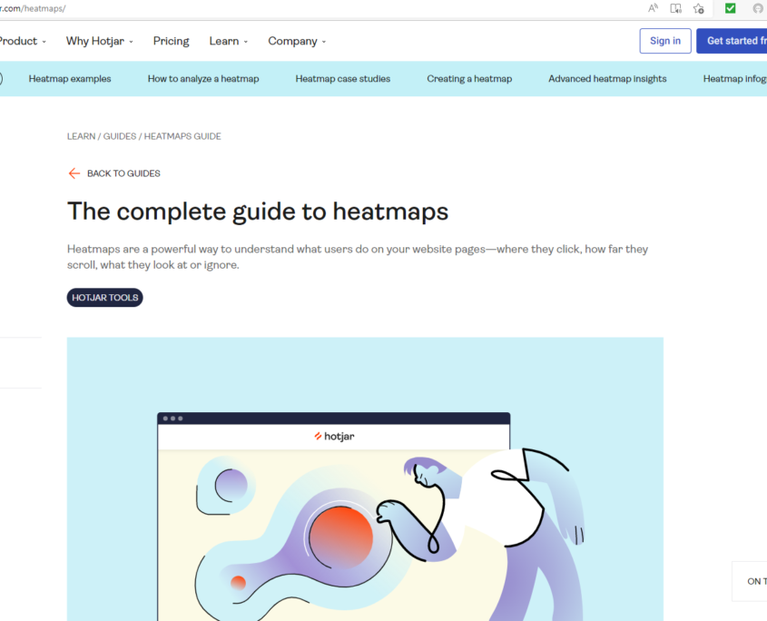 usability testing is important - heatmaps
