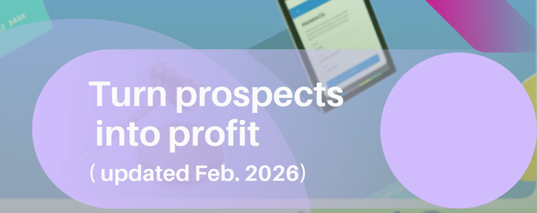 Turn prospects into profit 2026